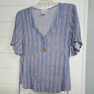 Persaya Women's Medium Short Sleeved Blouse